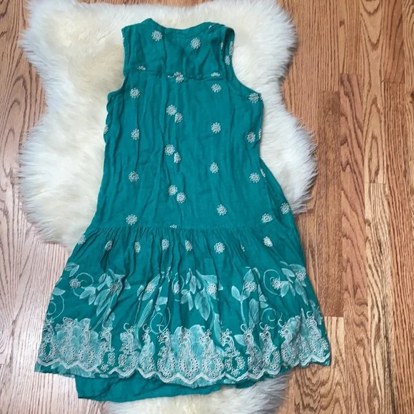 Maeve | XS green and white floral green dress - Picture 7 of 7